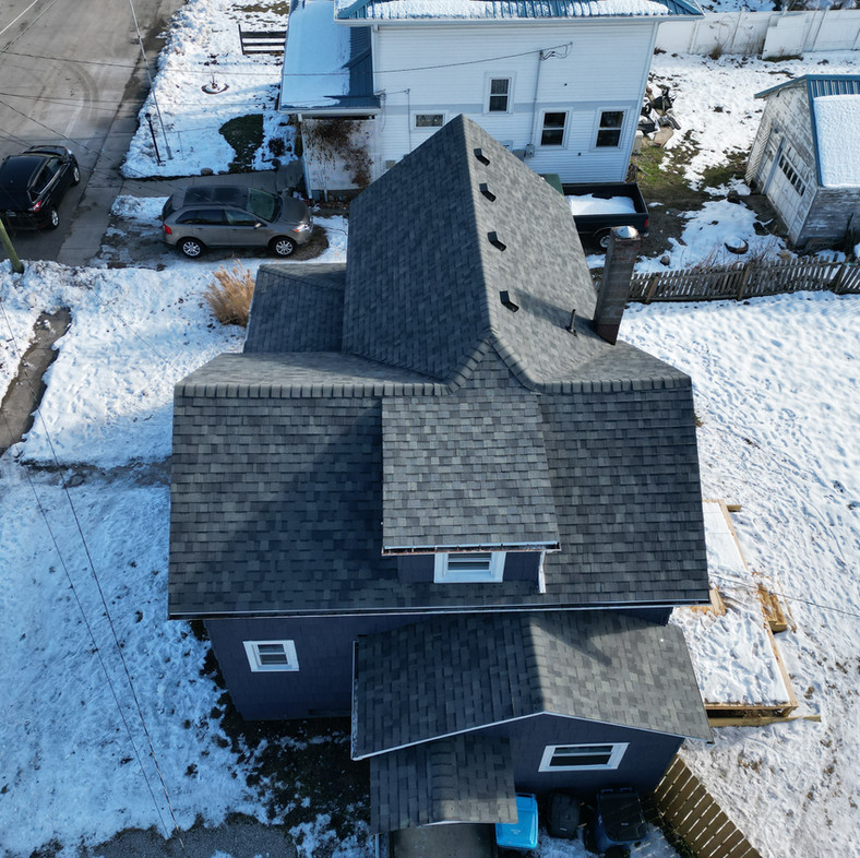 Roof replacement project completed by Affordable Roofing in Fort Wayne, Indiana
