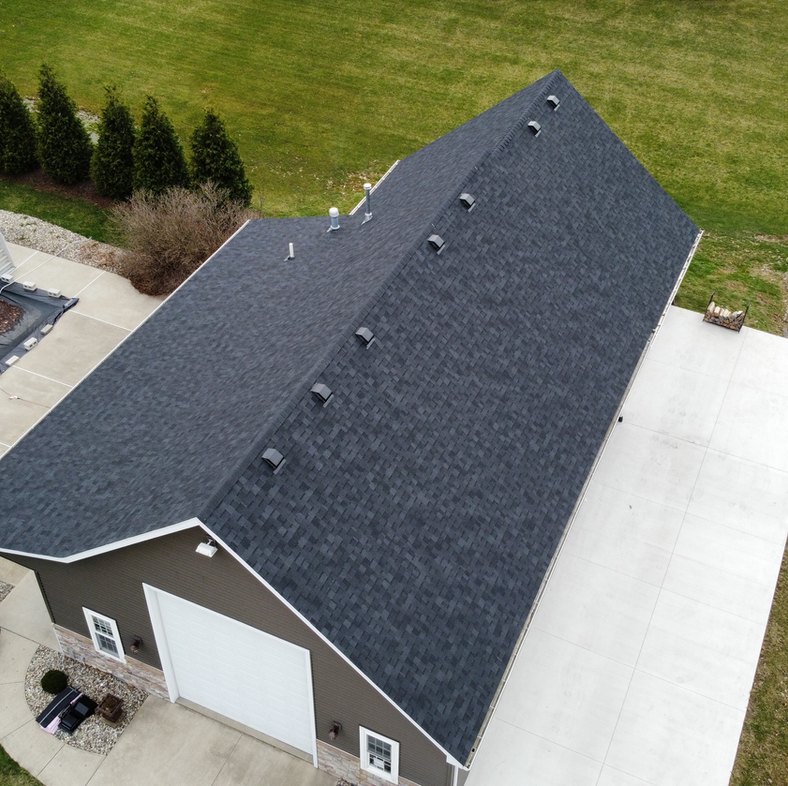 Roof replacement project completed by Affordable Roofing in Fort Wayne, Indiana