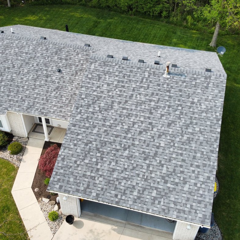 Roof replacement project completed by Affordable Roofing in Fort Wayne, Indiana