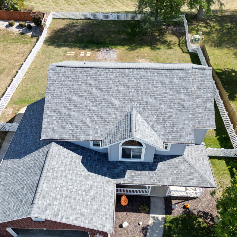 Roof replacement project completed by Affordable Roofing in Fort Wayne, Indiana