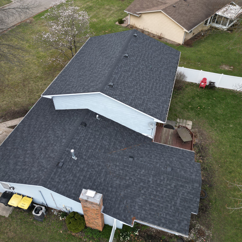 Roof replacement project completed by Affordable Roofing in Fort Wayne, Indiana