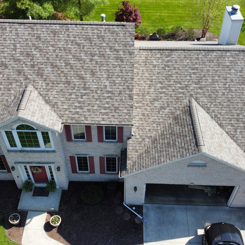 Roof replacement project completed by Affordable Roofing in Fort Wayne, Indiana
