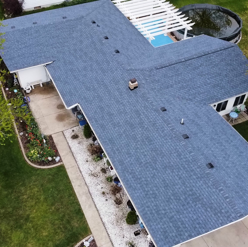 Roof replacement project completed by Affordable Roofing in Fort Wayne, Indiana