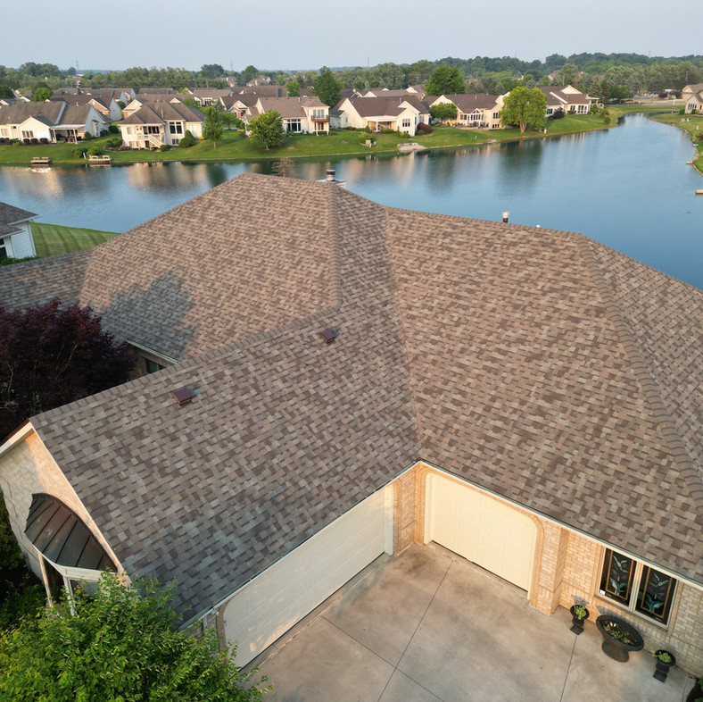 Roof replacement project completed by Affordable Roofing in Fort Wayne, Indiana