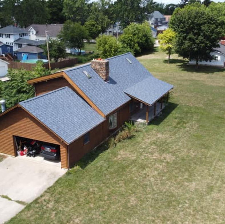 Roof replacement project completed by Affordable Roofing in Fort Wayne, Indiana