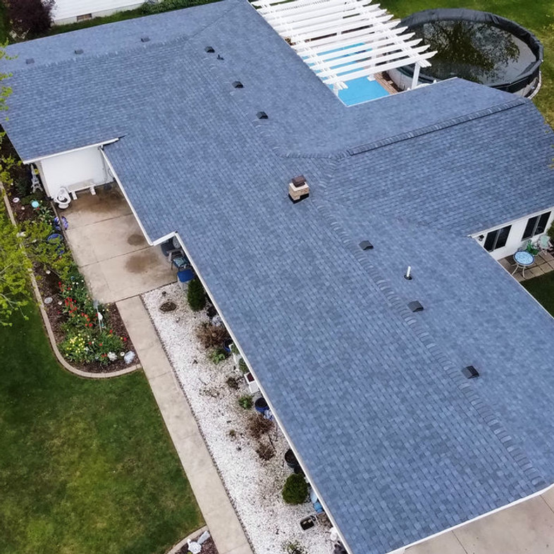 Roof replacement project completed by Affordable Roofing in Fort Wayne, Indiana