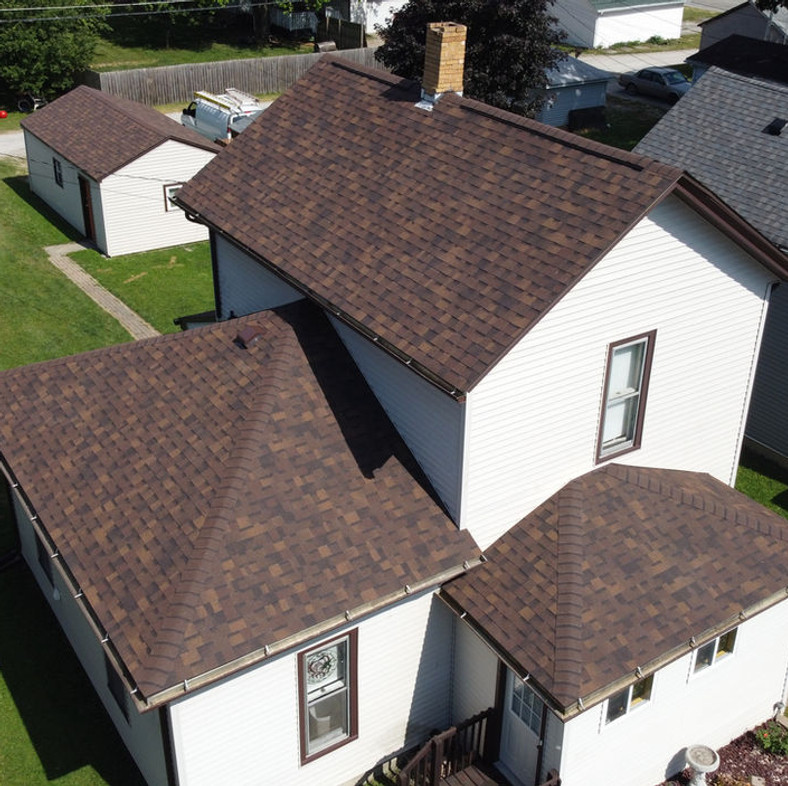 Roof replacement project completed by Affordable Roofing in Fort Wayne, Indiana